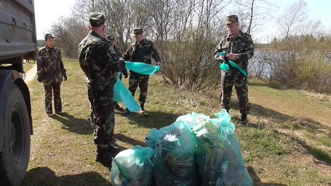 Чистый водоем, Старобинский лесхоз