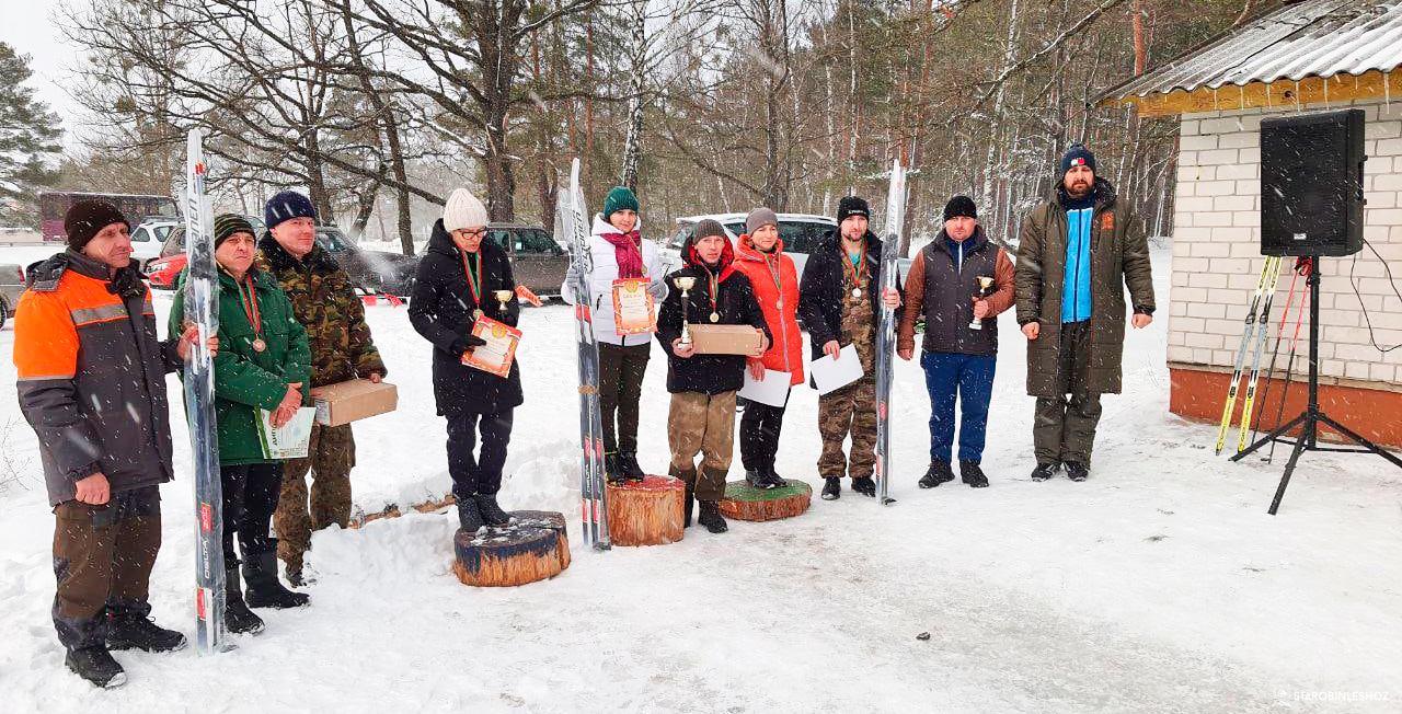31.01.2022 прошла зимняя спартакиада работников Старобинского лесхоза