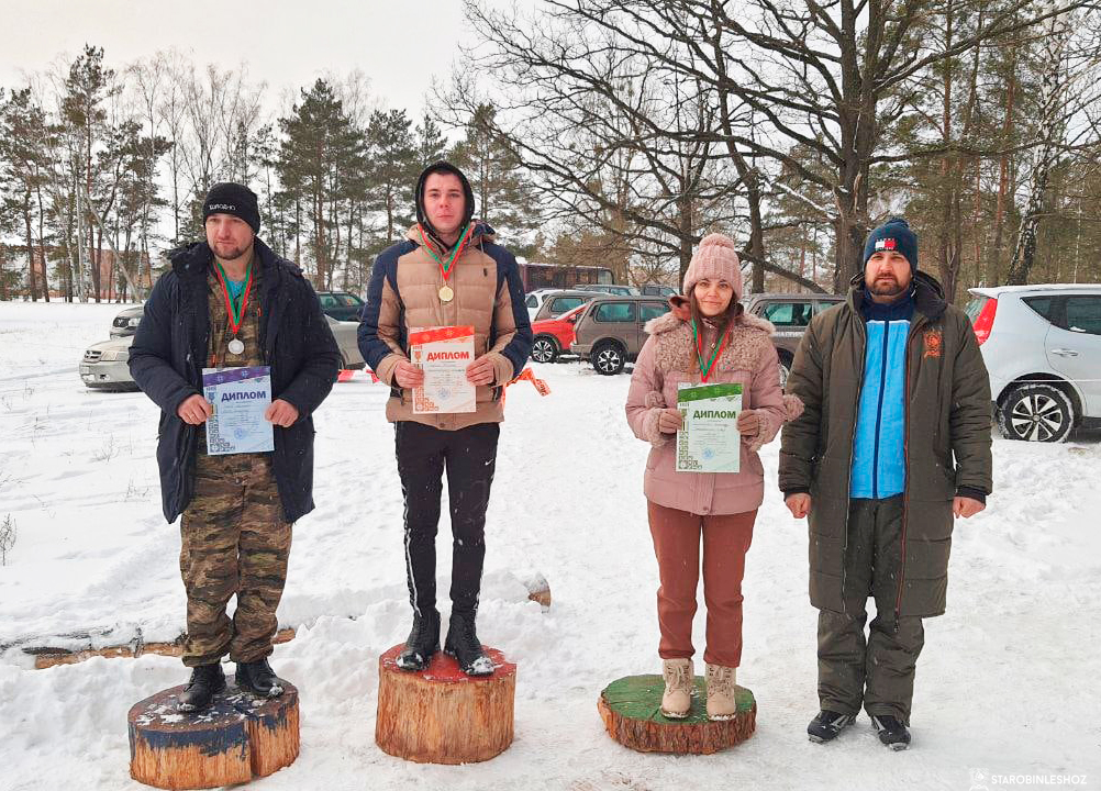 31.01.2022 прошла зимняя спартакиада работников Старобинского лесхоза