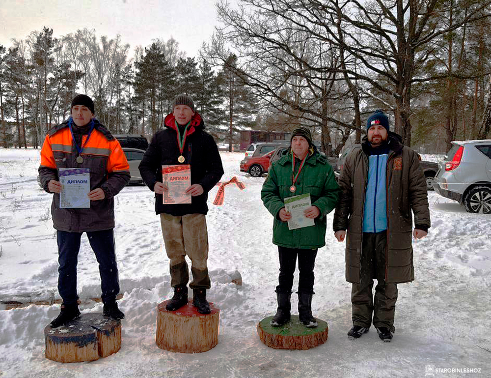 31.01.2022 прошла зимняя спартакиада работников Старобинского лесхоза