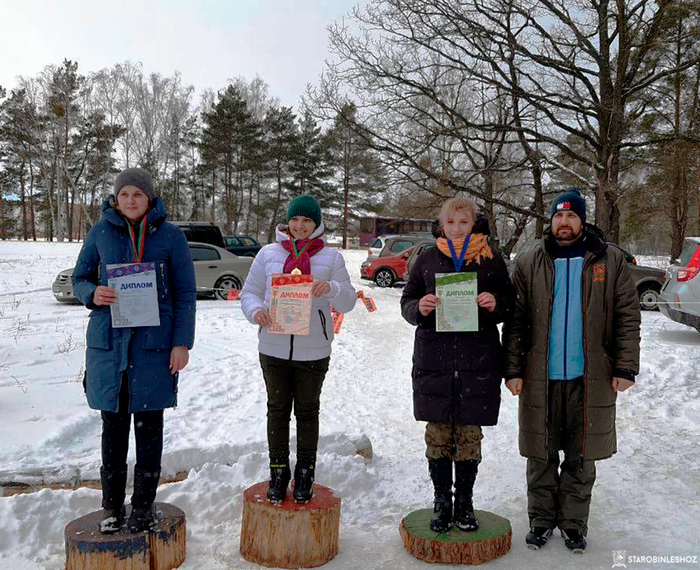 31.01.2022 прошла зимняя спартакиада работников Старобинского лесхоза