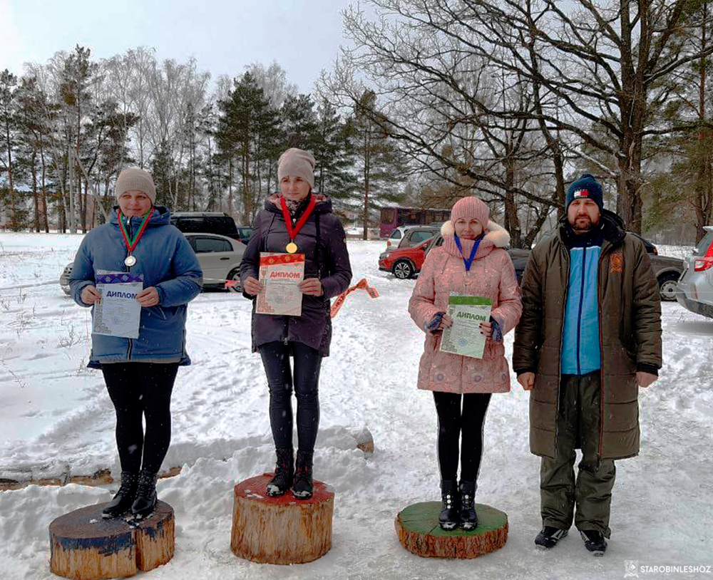 31.01.2022 прошла зимняя спартакиада работников Старобинского лесхоза