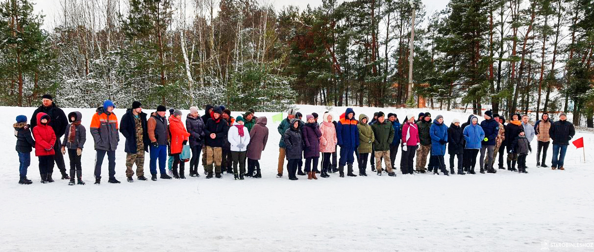 31.01.2022 прошла зимняя спартакиада работников Старобинского лесхоза