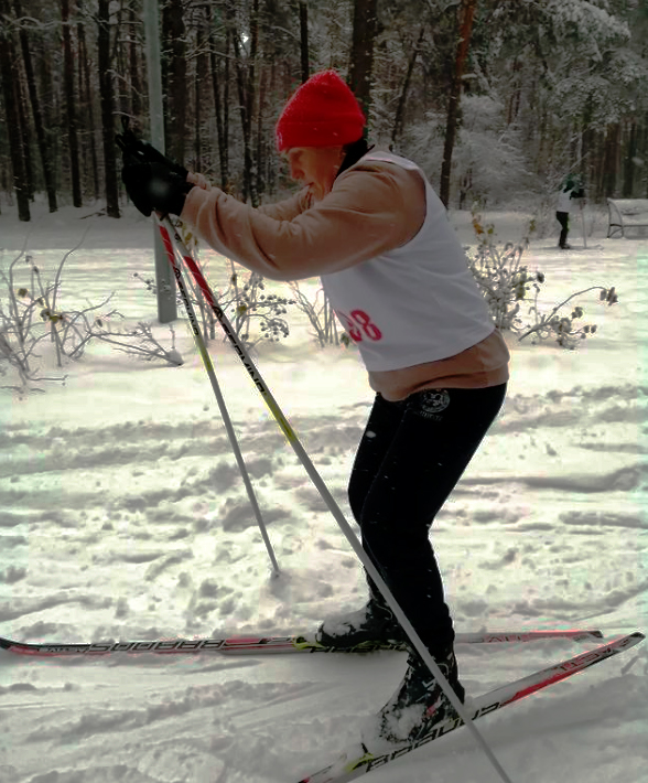 10 декабря прошли соревнования по лыжам среди предприятий