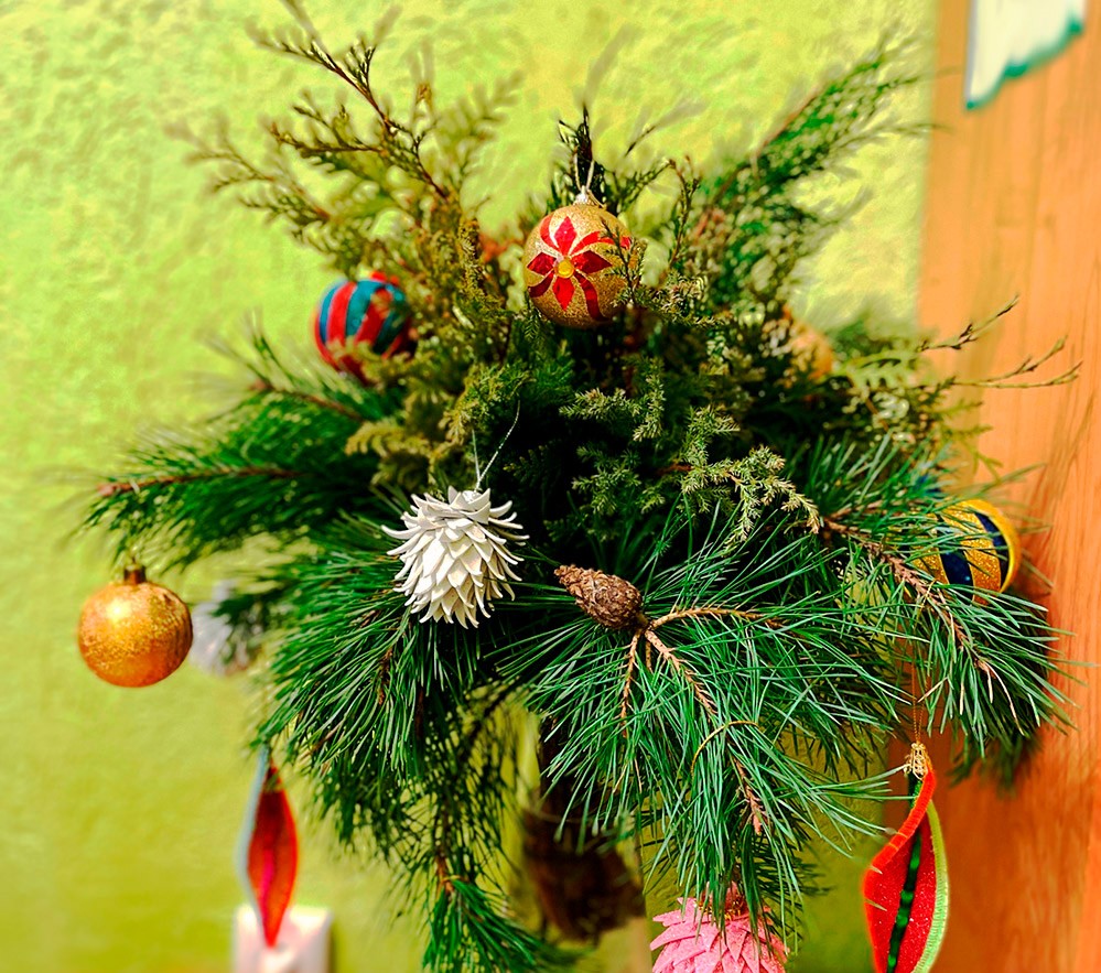 Продажа новогодних деревьев  Старобинский лесхоз Букет новогодний