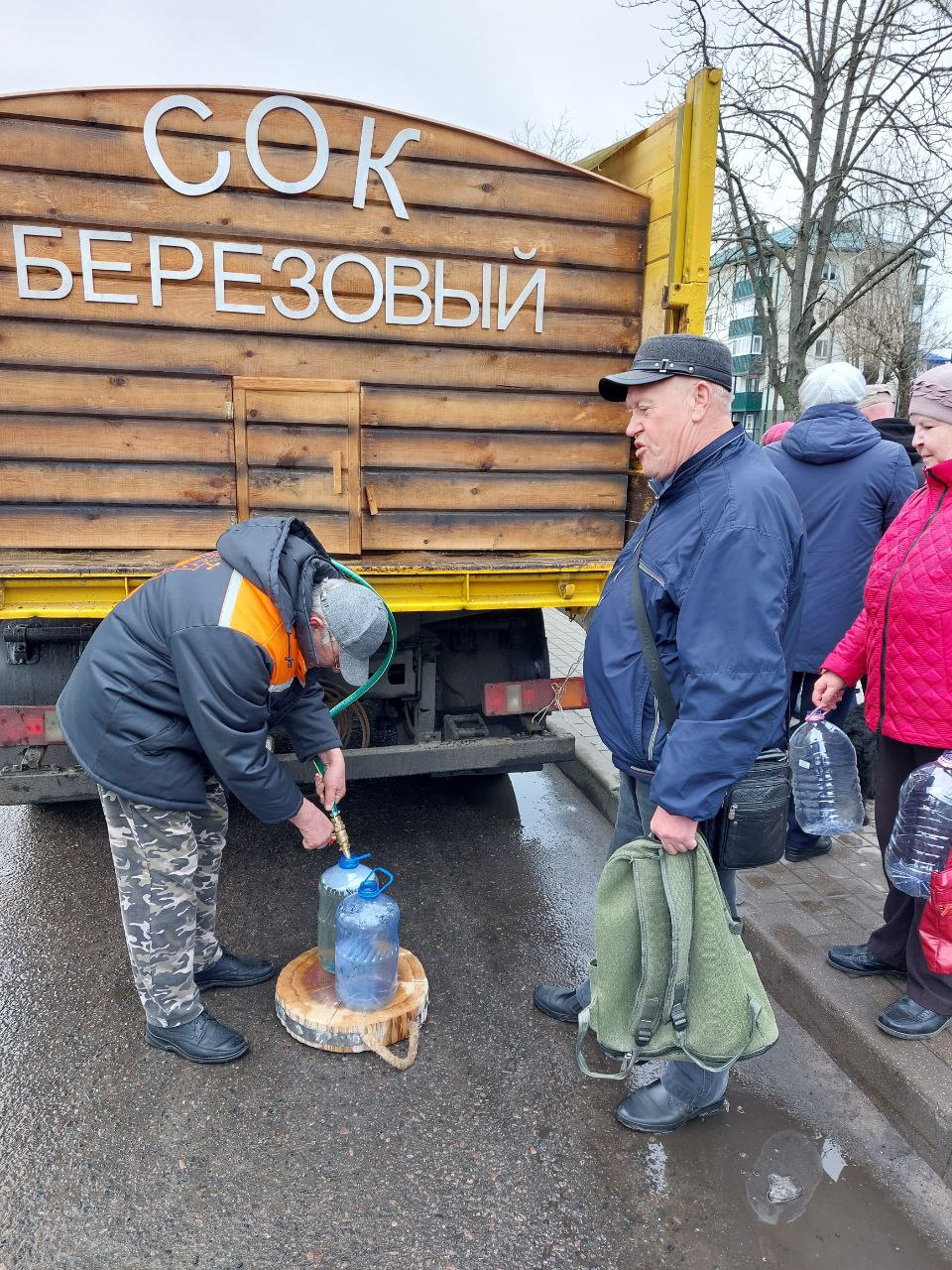 Пресс-тур по заготовке березового сока в Старобинском лесхозе