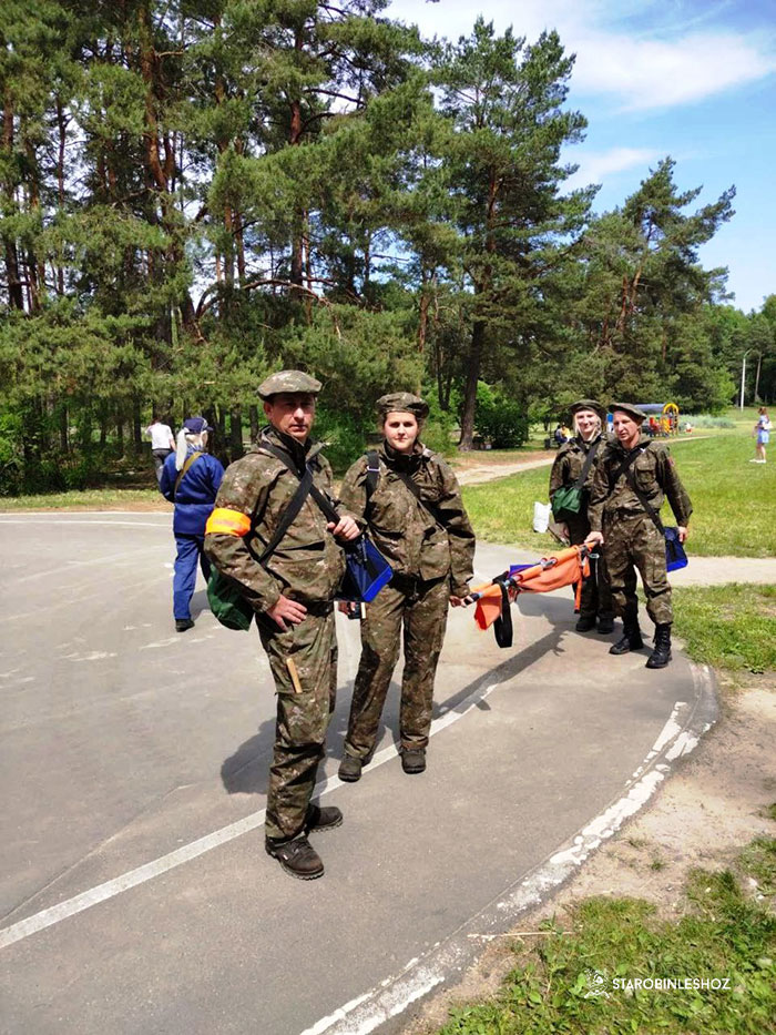 СОРЕВНОВАНИЯ НА ЛУЧШУЮ САНИТАРНУЮ ДРУЖИНУ