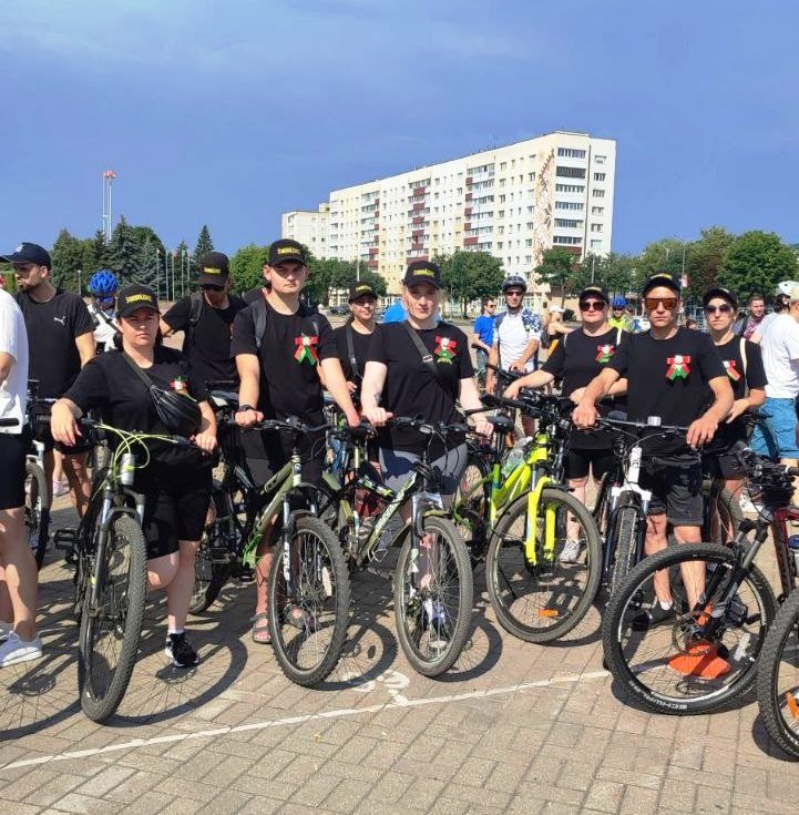 велопробег, посвященный празднованию Дня Независимости Республики Беларусь