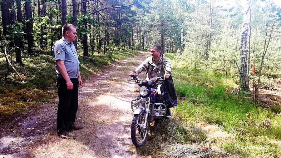 Рейдовые мероприятия в Старобинском лесхозе продолжаются