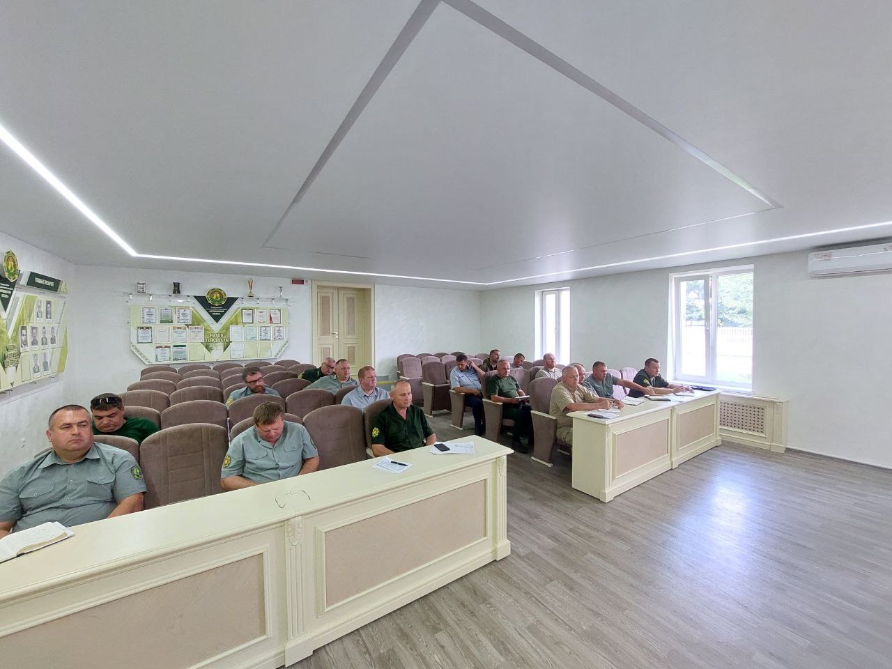 Совещание с директорами лесхозов Минского ГПЛХО