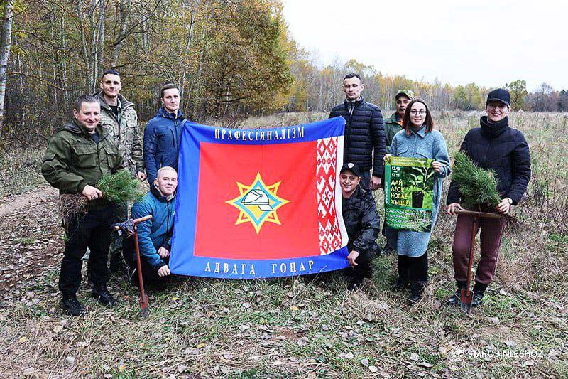АКЦИЯ "ДАЙ ЛЕСУ НОВАЕ ЖЫЦЦЁ!" ПРОДОЛЖАЕТСЯ