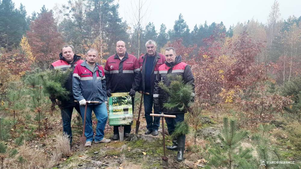 ГОСЭНЕРГОГАЗНАДЗОР ПРИНЯЛ УЧАСТИЕ В АКЦИИ "ДАЙ ЛЕСУ НОВАЕ ЖЫЦЦЁ!"
