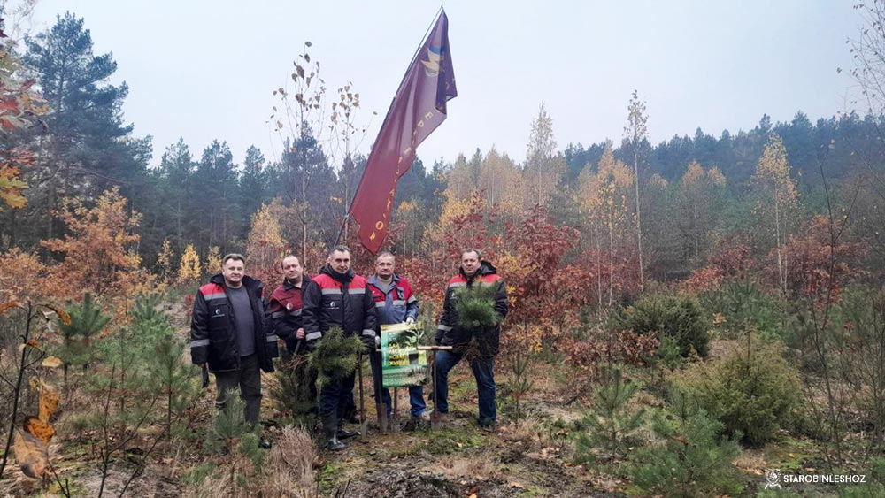 ГОСЭНЕРГОГАЗНАДЗОР ПРИНЯЛ УЧАСТИЕ В АКЦИИ ДАЙ ЛЕСУ НОВАЕ ЖЫЦЦЁ