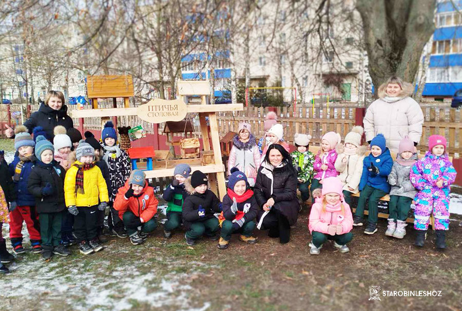 Открытие «Птичьей столовой»!