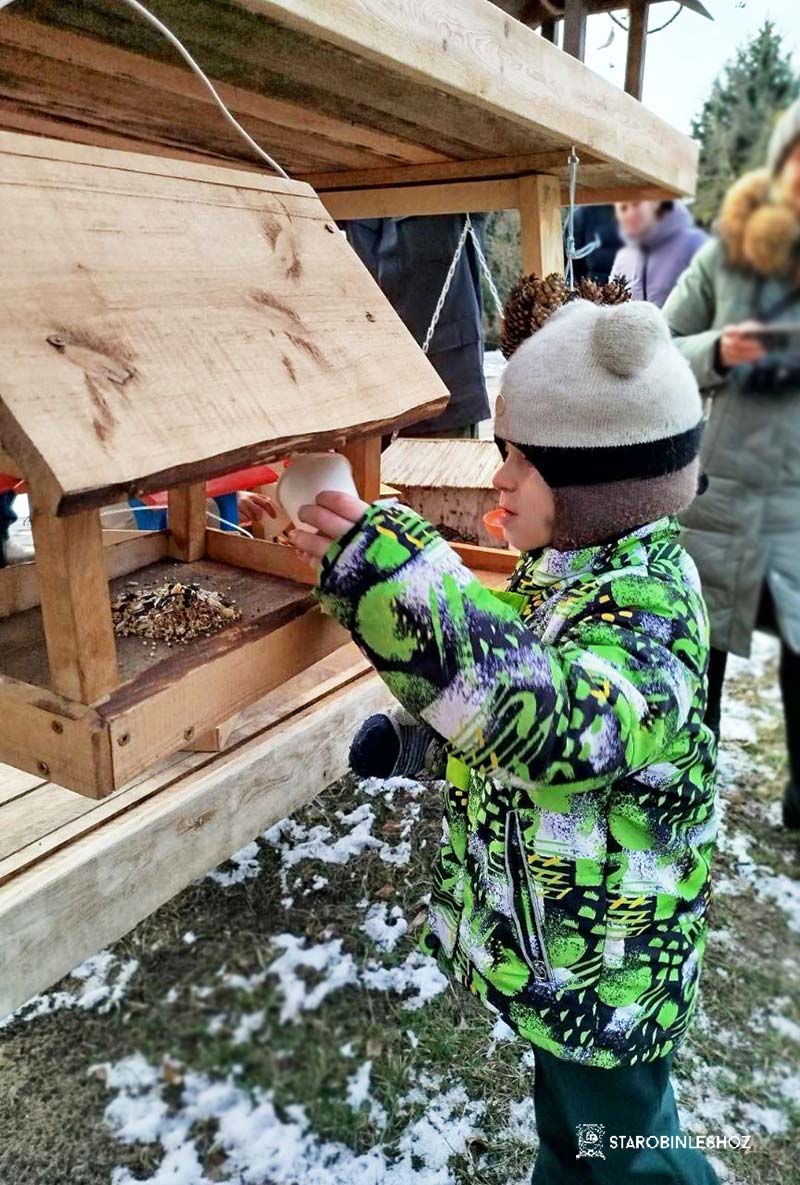 Открытие «Птичьей столовой»!