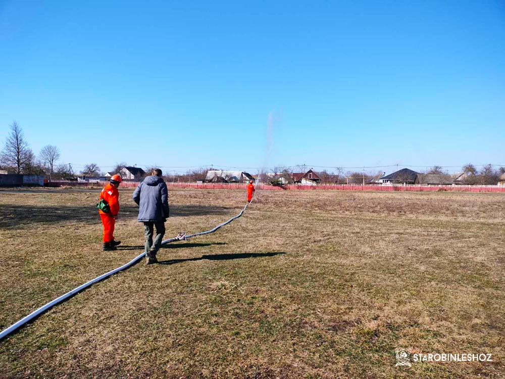 СМОТР ГОТОВНОСТИ ГОСУДАРСТВЕННОЙ ЛЕСНОЙ ОХРАНЫ СТАРОБИНСКОГО ЛЕСХОЗА К ПОЖАРООПАСНОМУ СЕЗОНУ