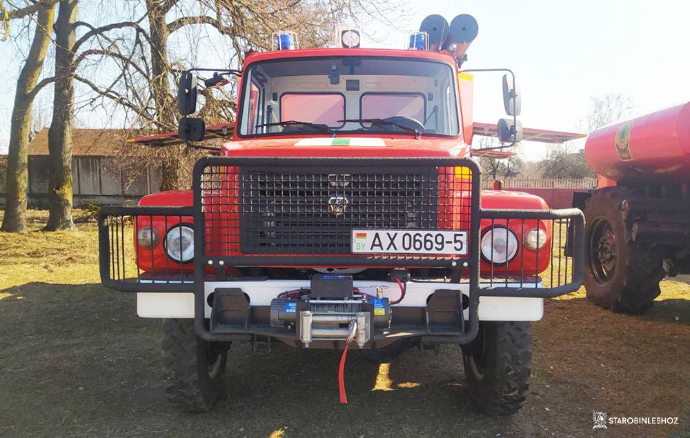 СМОТР ГОТОВНОСТИ ГОСУДАРСТВЕННОЙ ЛЕСНОЙ ОХРАНЫ СТАРОБИНСКОГО ЛЕСХОЗА К ПОЖАРООПАСНОМУ СЕЗОНУ