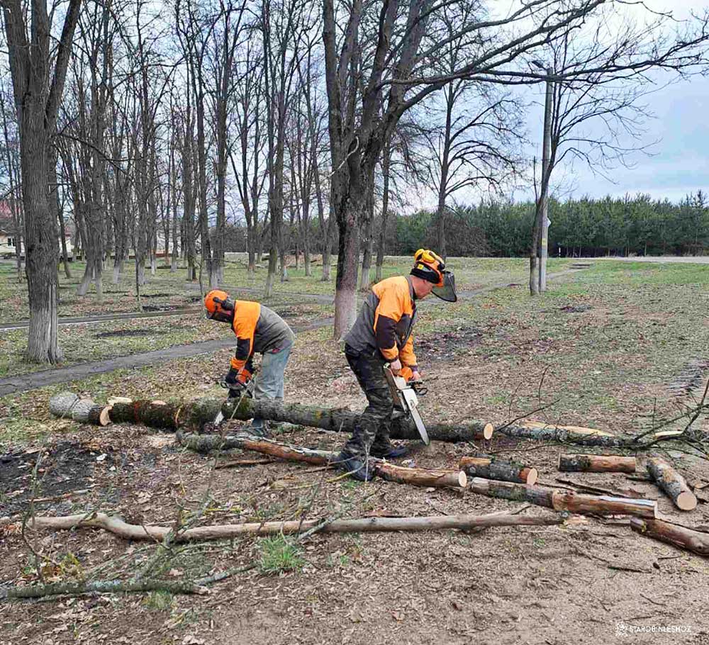 СТАРОБИНСКИЙ ЛЕСХОЗ ПРИСОЕДИНИЛСЯ К РЕСПУБЛИКАНСКОМУ СУББОТНИКУ