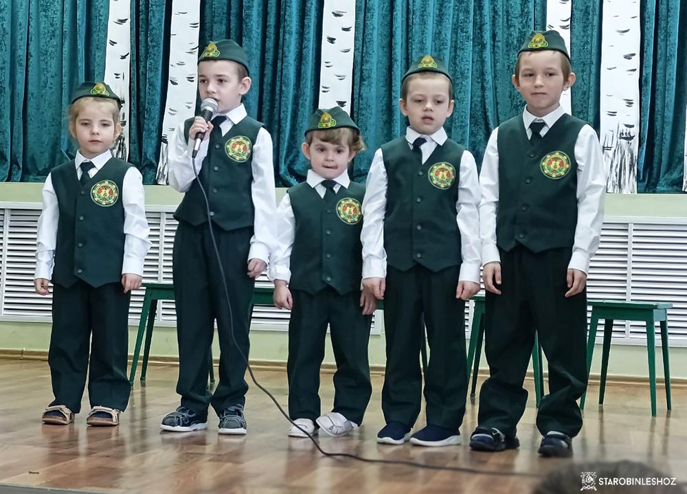 Сковшинская средняя школа посвящение в ряды школьного лесничества