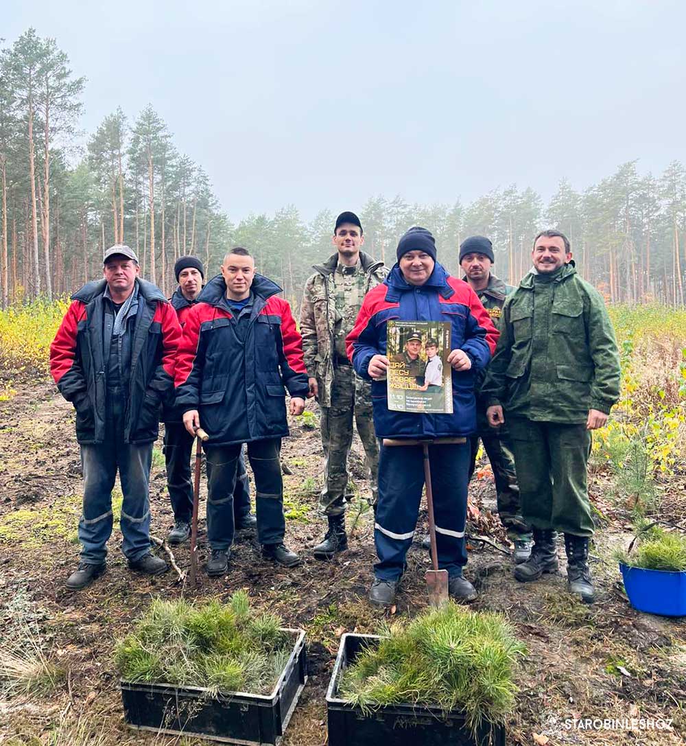 УЧАСТНИКОВ ДОБРОВОЛЬНОЙ ОБЩЕСТВЕННОЙ АКЦИИ «ДАЙ ЛЕСУ НОВАЕ ЖЫЦЦЁ!» ВСЁ БОЛЬШЕ