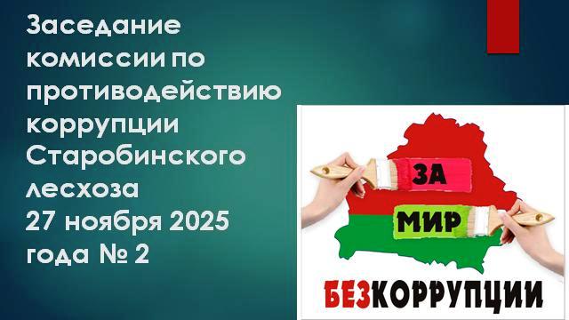 ЗАСЕДАНИЕ КОМИССИИ ПО ПРОТИВОДЕЙСТВИЮ КОРРУПЦИИ