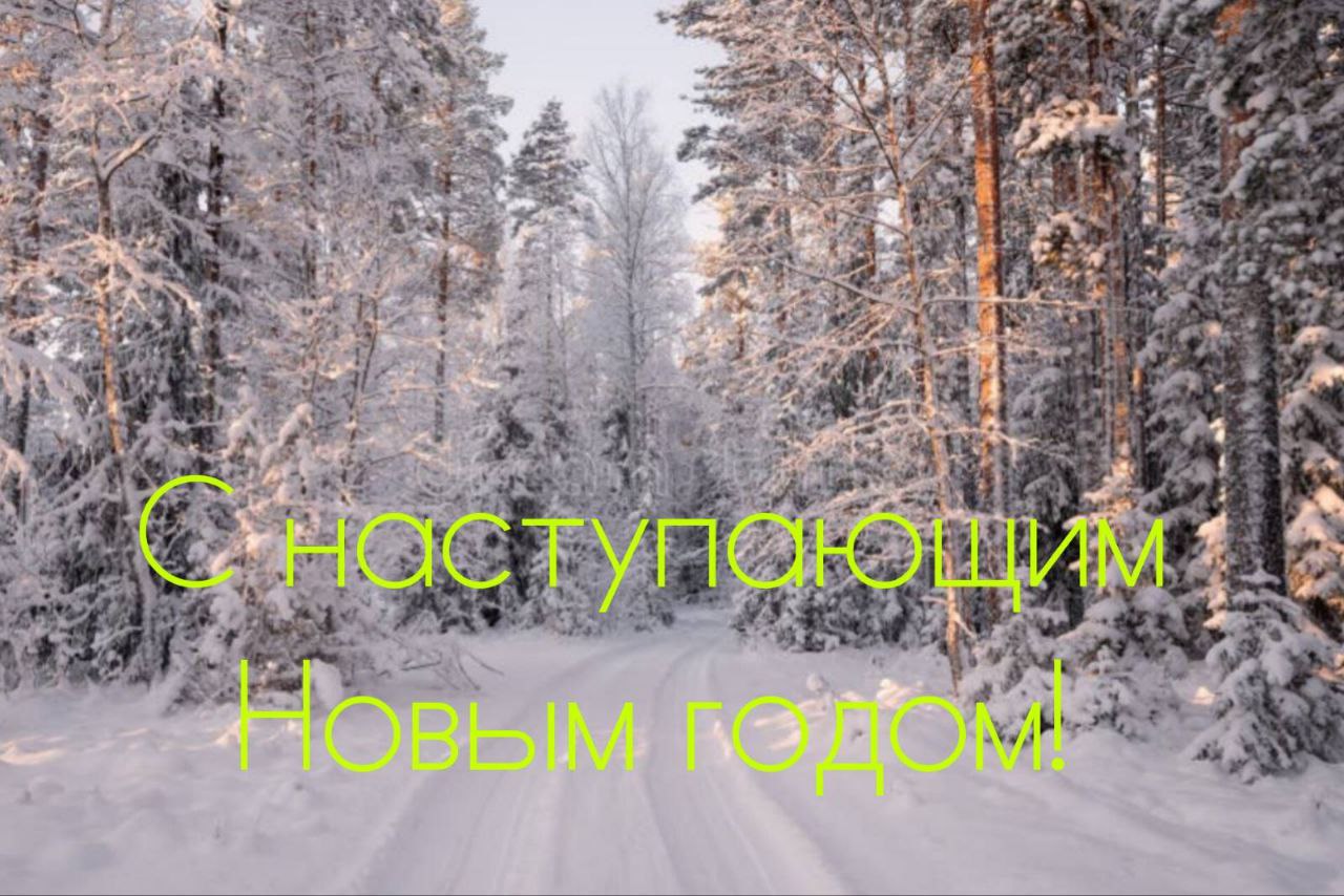 Поздравления с наступающим Новым годом!