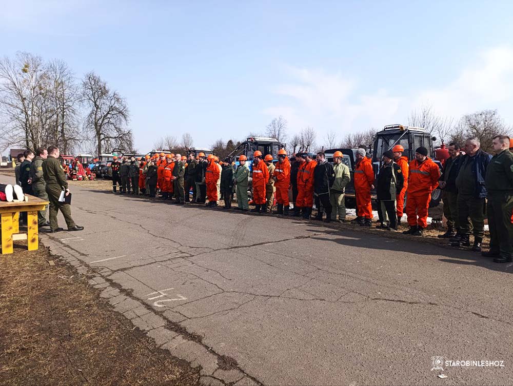 СМОТР ГОТОВНОСТИ ГОСУДАРСТВЕННОЙ ЛЕСНОЙ ОХРАНЫ СТАРОБИНСКОГО ЛЕСХОЗА К ПОЖАРООПАСНОМУ СЕЗОНУ 2026 ГОДА