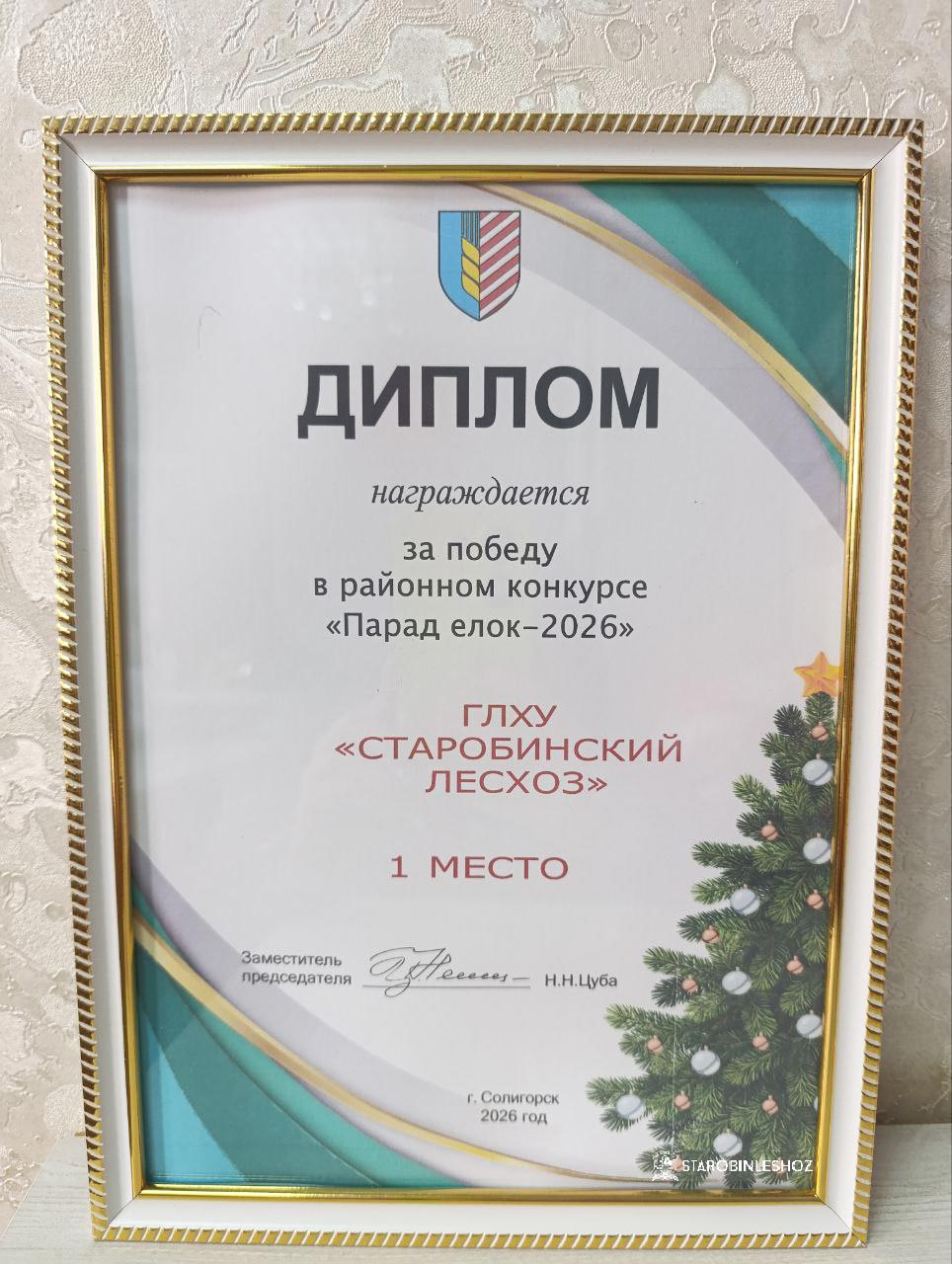 ПОДВЕДЕНЫ ИТОГИ РАЙОННОГО КОНКУРСА «ПАРАД ЁЛОК – 2026»