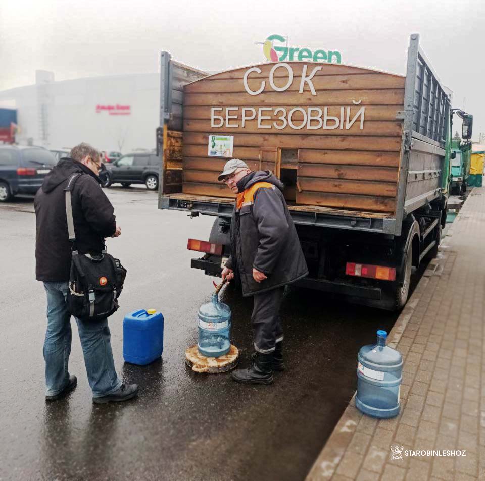 березовый сок Старобинский лесхоз