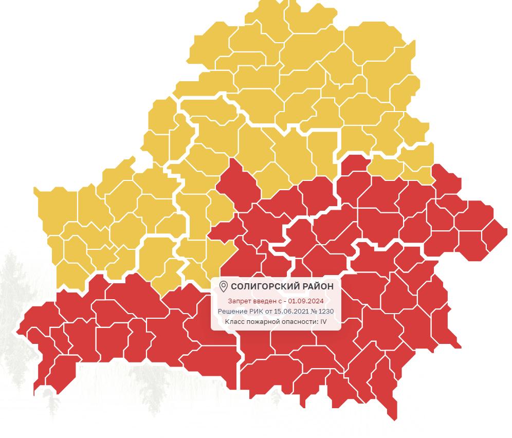 Введен запрет на нахождение граждан на территории лесных и торфяных массивов 