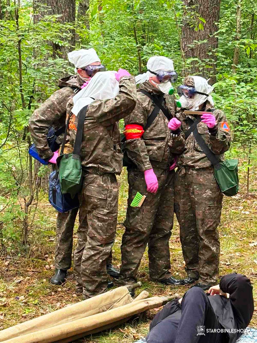 СОРЕВНОВАНИЯ САНИТАРНЫХ ДРУЖИН ГРАЖДАНСКОЙ ОБОРОНЫ 